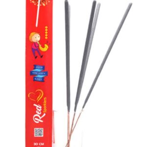 30 Cm Red Sparklers - 1 Box (5 Pieces)