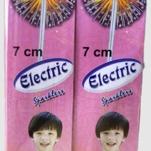 7 Cm Electrical Sparklers - 1 Box (10 Pieces)