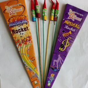 Musical Rocket - 1 Box (5 Pieces)